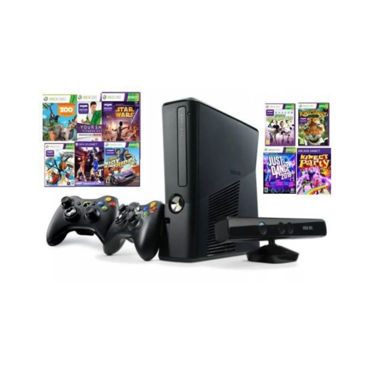 Microsoft Xbox 360 E 4GB Console outlet Black