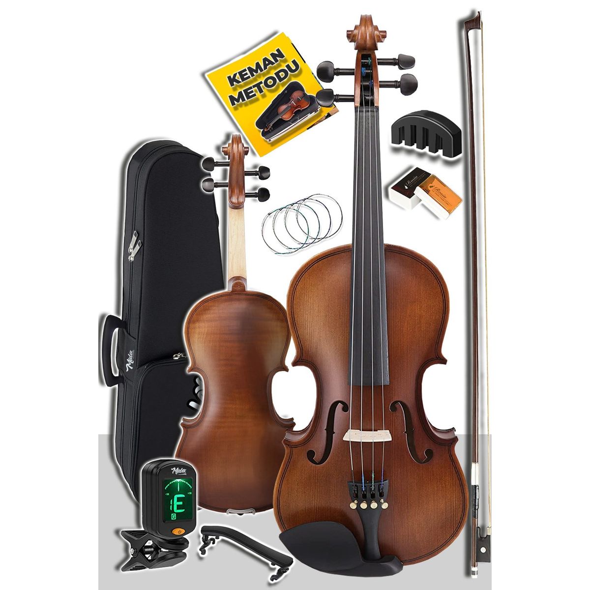 Midex LMA-644-PAK 4/4 Tam Boy Profesyonel Keman Seti Fiyatları ve