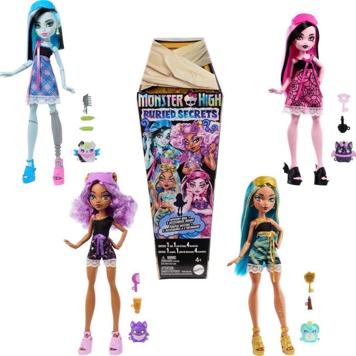 Monster High HYV64 Gizemli Sırlar Havalı Pijama Partisi Fiyatları