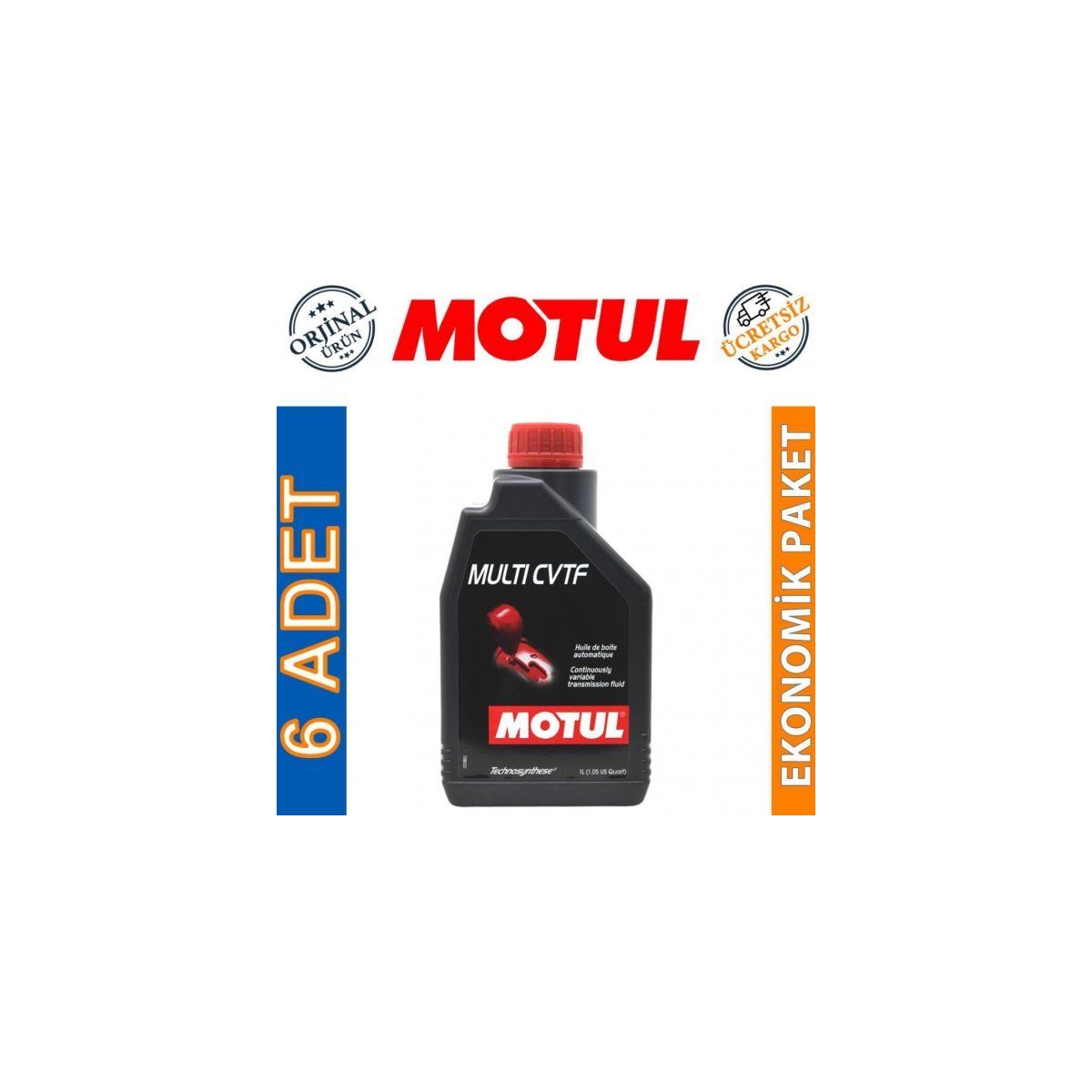Motul Multi CVTF OTM 1 lt 6'lı Şanzıman Yağı Fiyatları