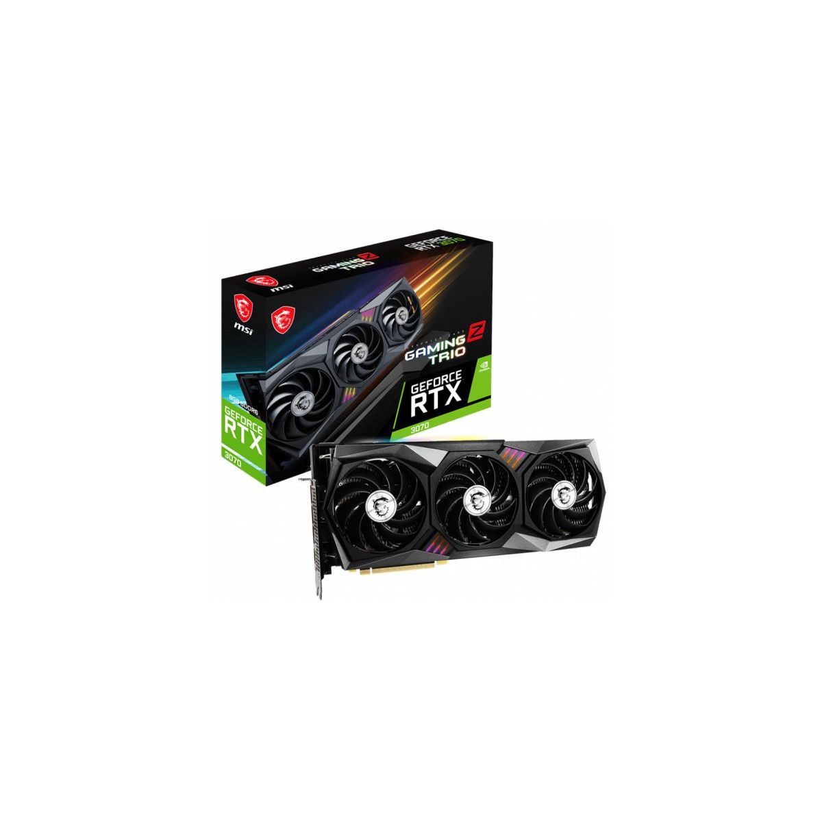 MSI GeForce RTX 3070 Gaming Z Trio 8G LHR 8GB GDRR6 Ekran Kartı