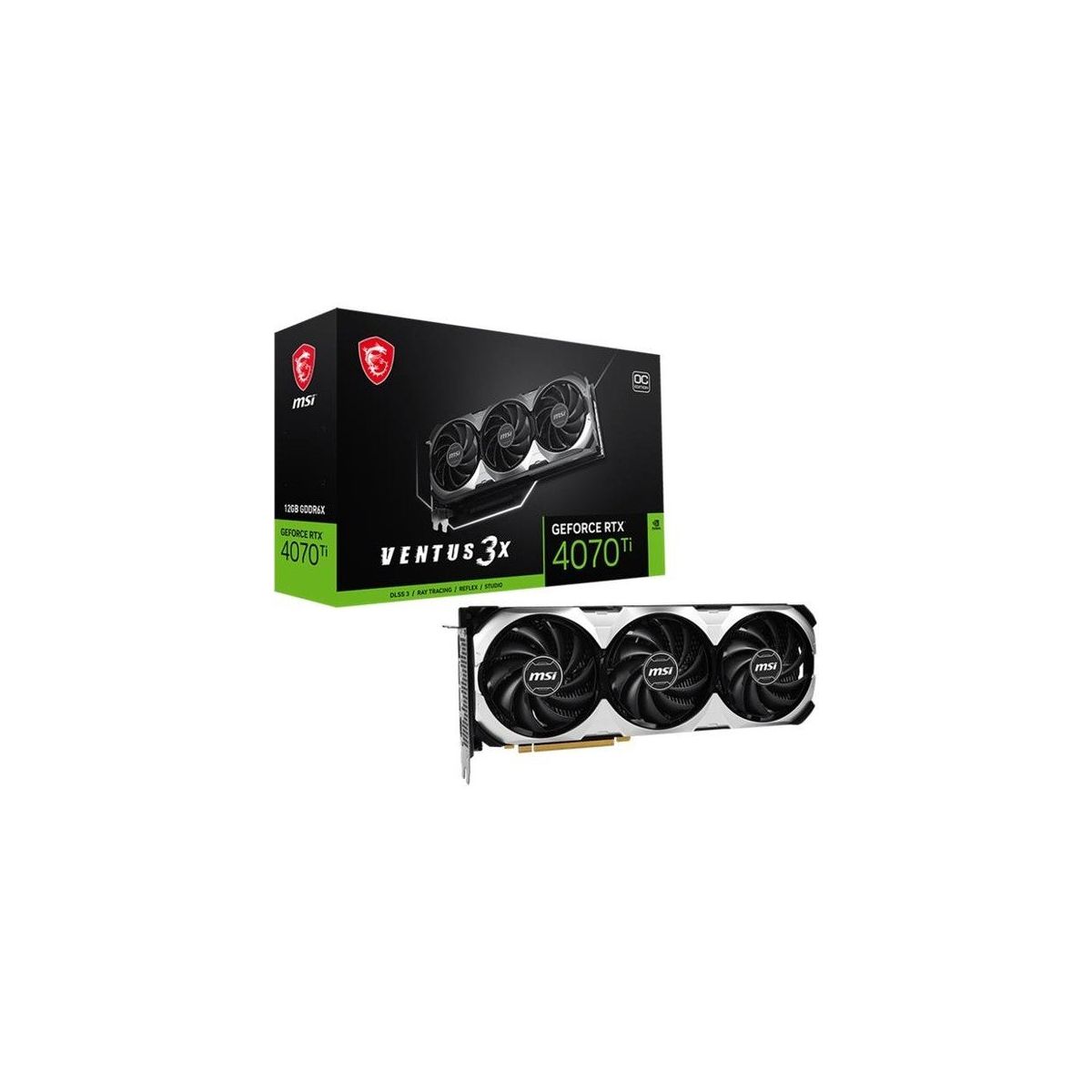 MSI GeForce RTX 4070 Ti Ventus 3X OC 12GB GDDR6X Ekran Kartı Fiyatları