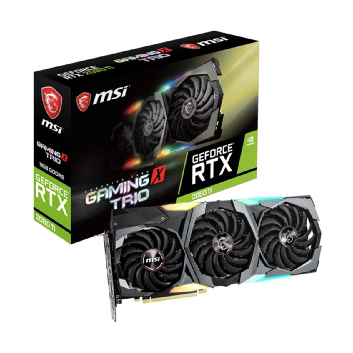 s*s様 MSI GeForce RTX2080Ti 11GB GAMING X MSI RTX2080Ti GAMING X TRIO 11GB GDDR6 352Bit DX12 Nvidia Ekran