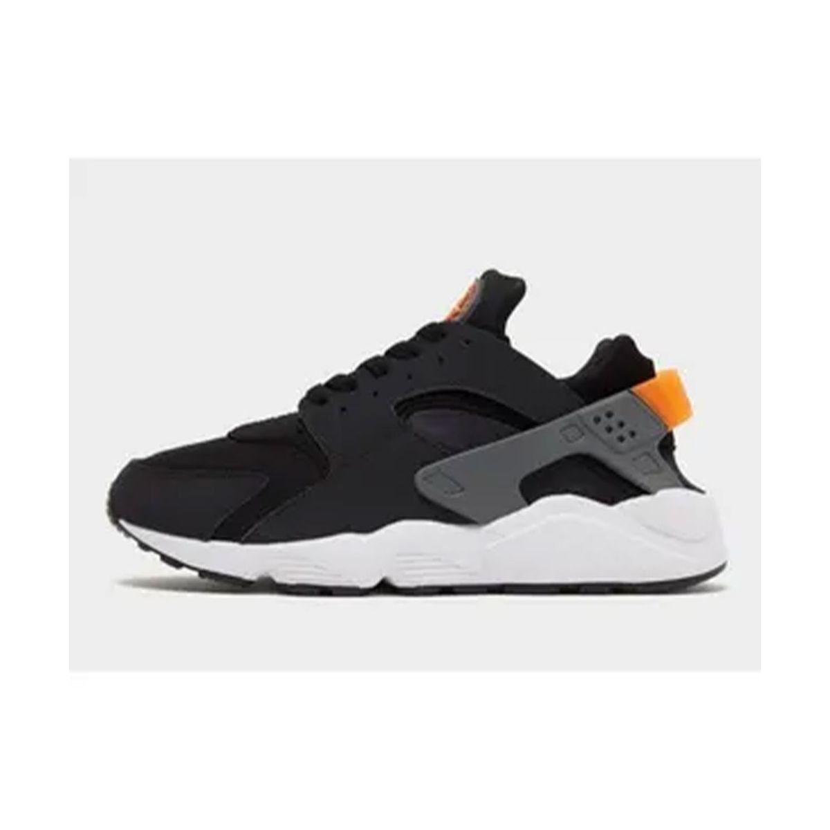 nike huarache black orange