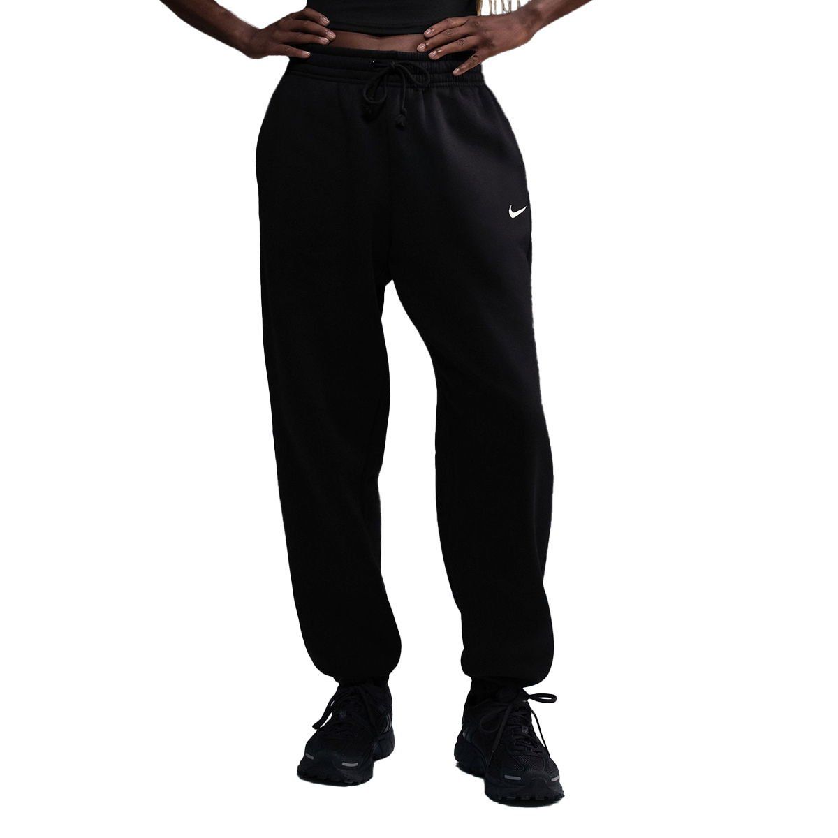 Nike Z5996-010 Sportswear Phoenix Siyah Günlük Stil Kadın Eşofman