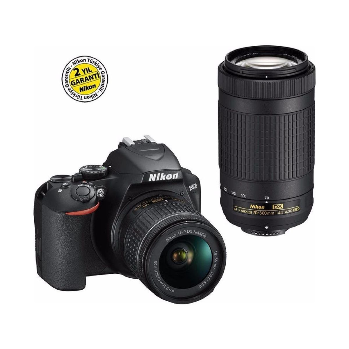 Nikon D3500 18-55 70-300mm DSLR Fotoğraf Makinesi Fiyatları