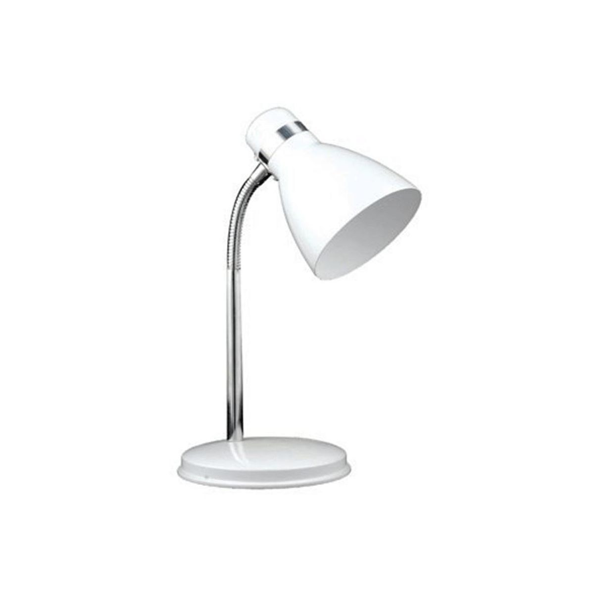 Nisa Luce Modern Krom Spiralli Beyaz Masa Lambası Fiyatları