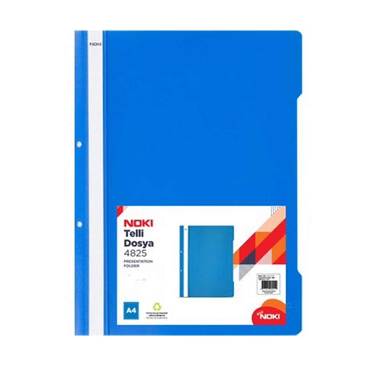 Noki Plastik Ekonomik A4 Mavi 50 Adet Telli Dosya Fiyatları
