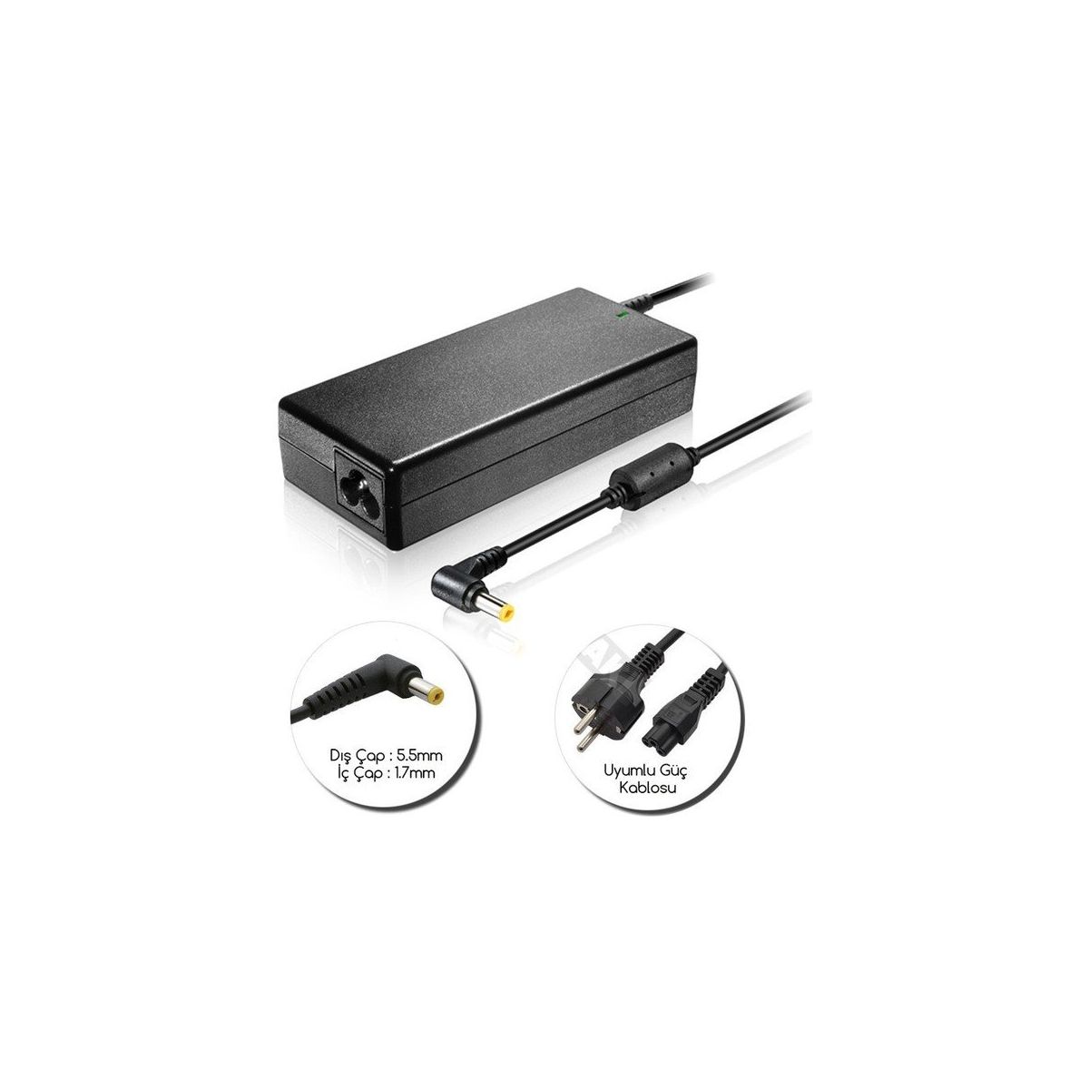 Vhbw Batteria Compatibile Acer Aspire 1820TP/1820PTZ - 4400mAh 11,1V Li-Ion, Sostituisce 3ICR19/66-2, LC32SD128 - 5