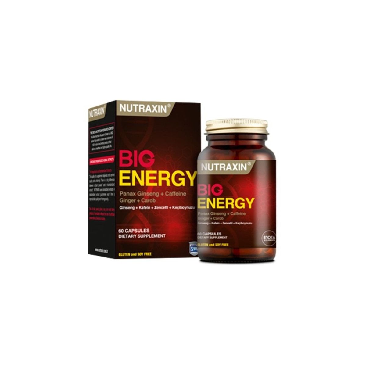 Nutraxin Big Energy 60 Kapsül Fiyatları