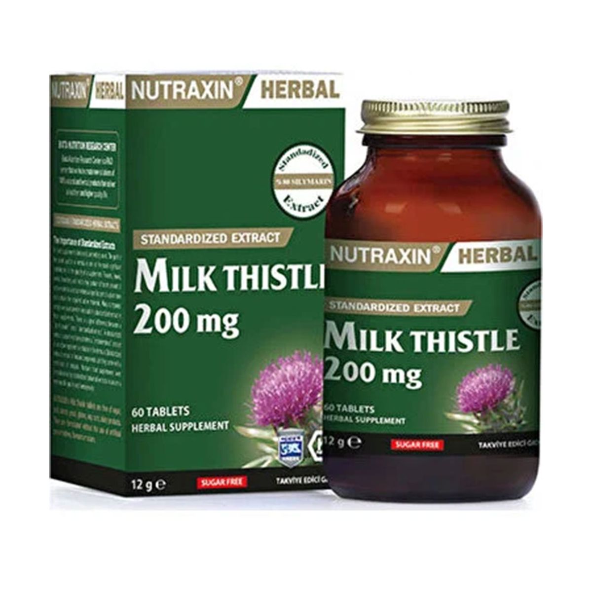 Nutraxin 200 mg 60 Tablet Milk Thistle Fiyatları