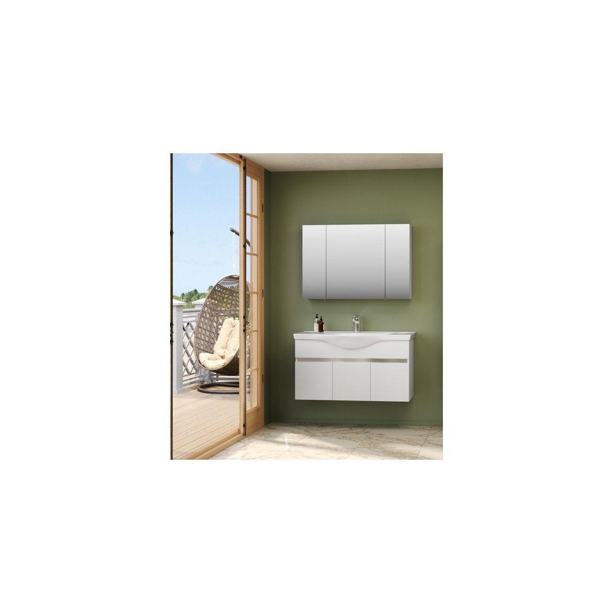 Orka Dinar 100 cm Banyo Dolabı Fiyatları