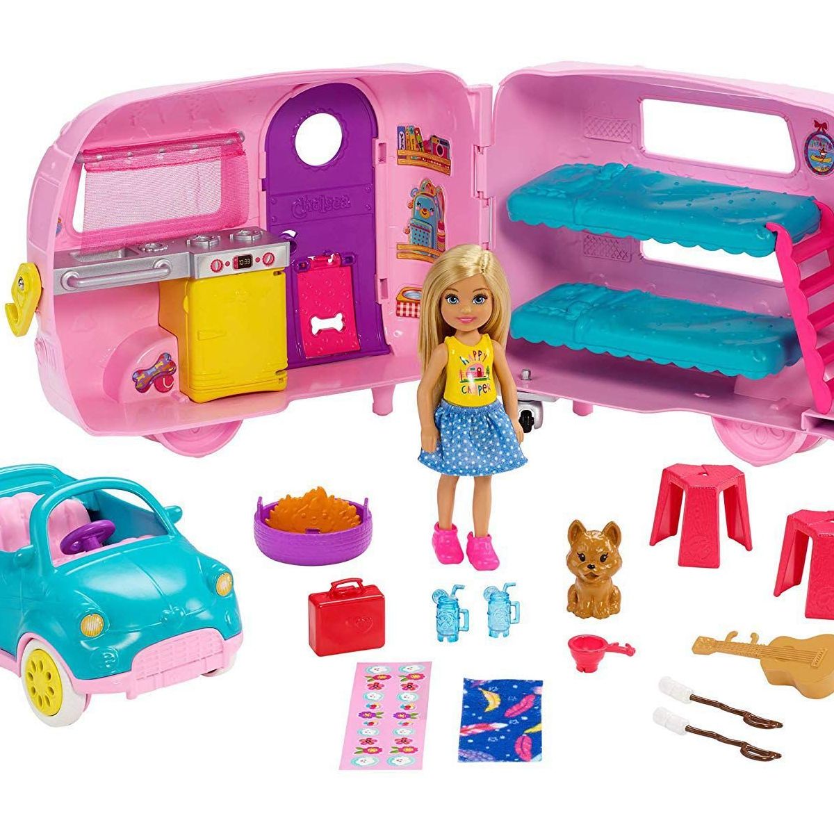 Barbie Pembe Karavan Toyzz Shop