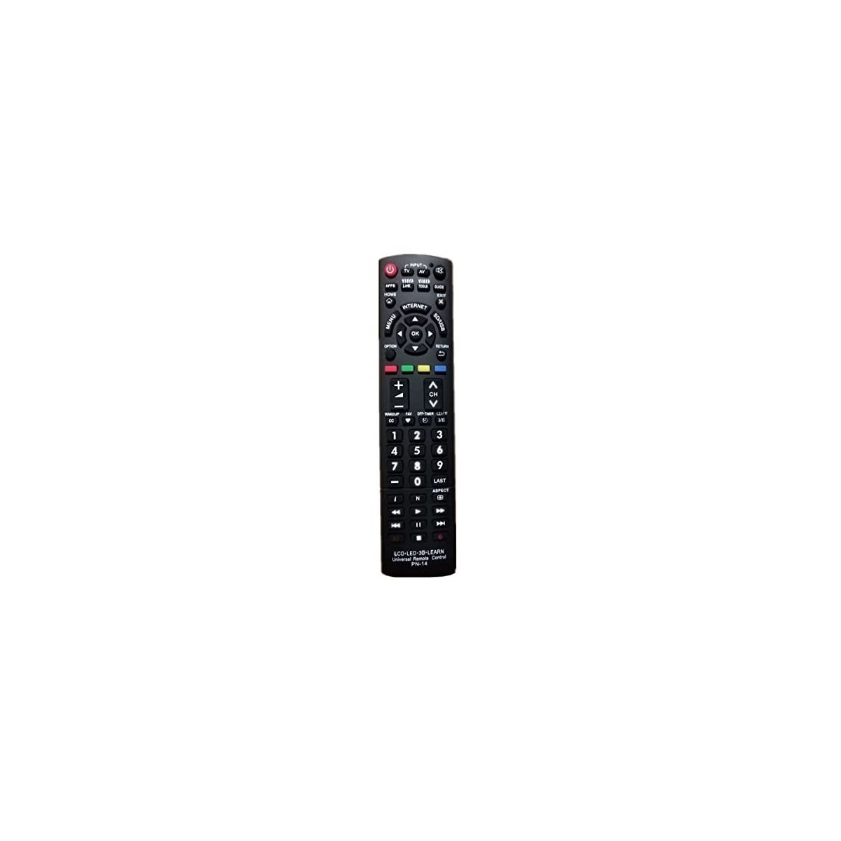 RC42129M Télécommande Remplacée Convient Pour Panasonic LED TV TX-49GS352B TX-49GX550B TX-49GX551B TX-49GX555B TX-50HX580B TX-50HX580BZ TX-50HX585B TX-50HX600B TX-50HX600BZ TX-55FX550B