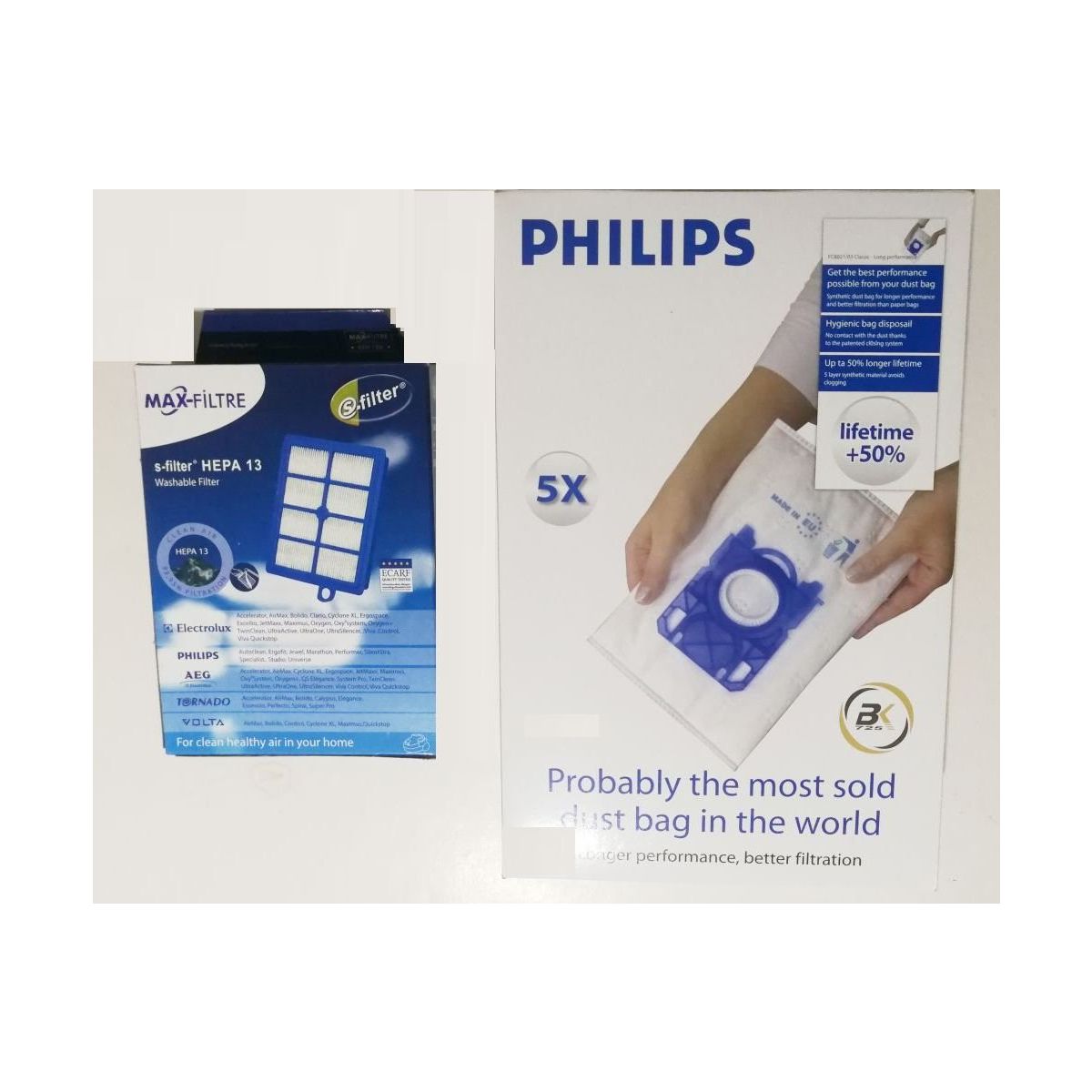 10 Sacchetti Per Aspirapolvere Philips Performer FC 9150 - Foto 1