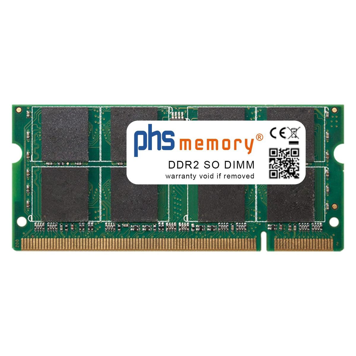 Phs Memory HP Elitebook 2530P DDR2 PC2-6400S 800 Mhz GB Uyumlu