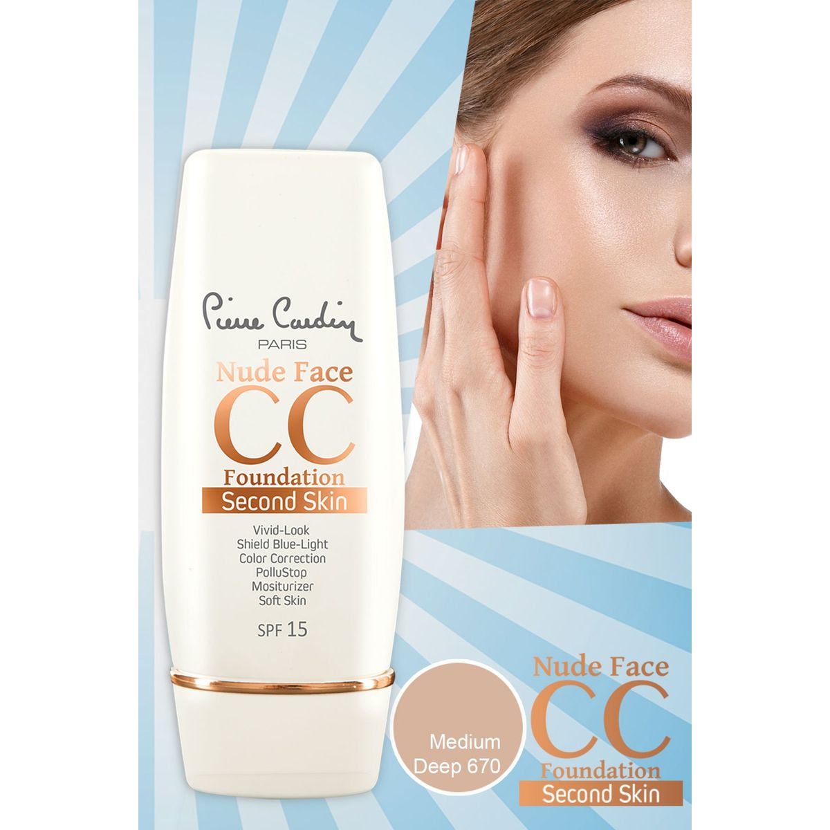 Pierre Cardin Spf 15 Medium Deep Nude Face CC Cream Fiyatları