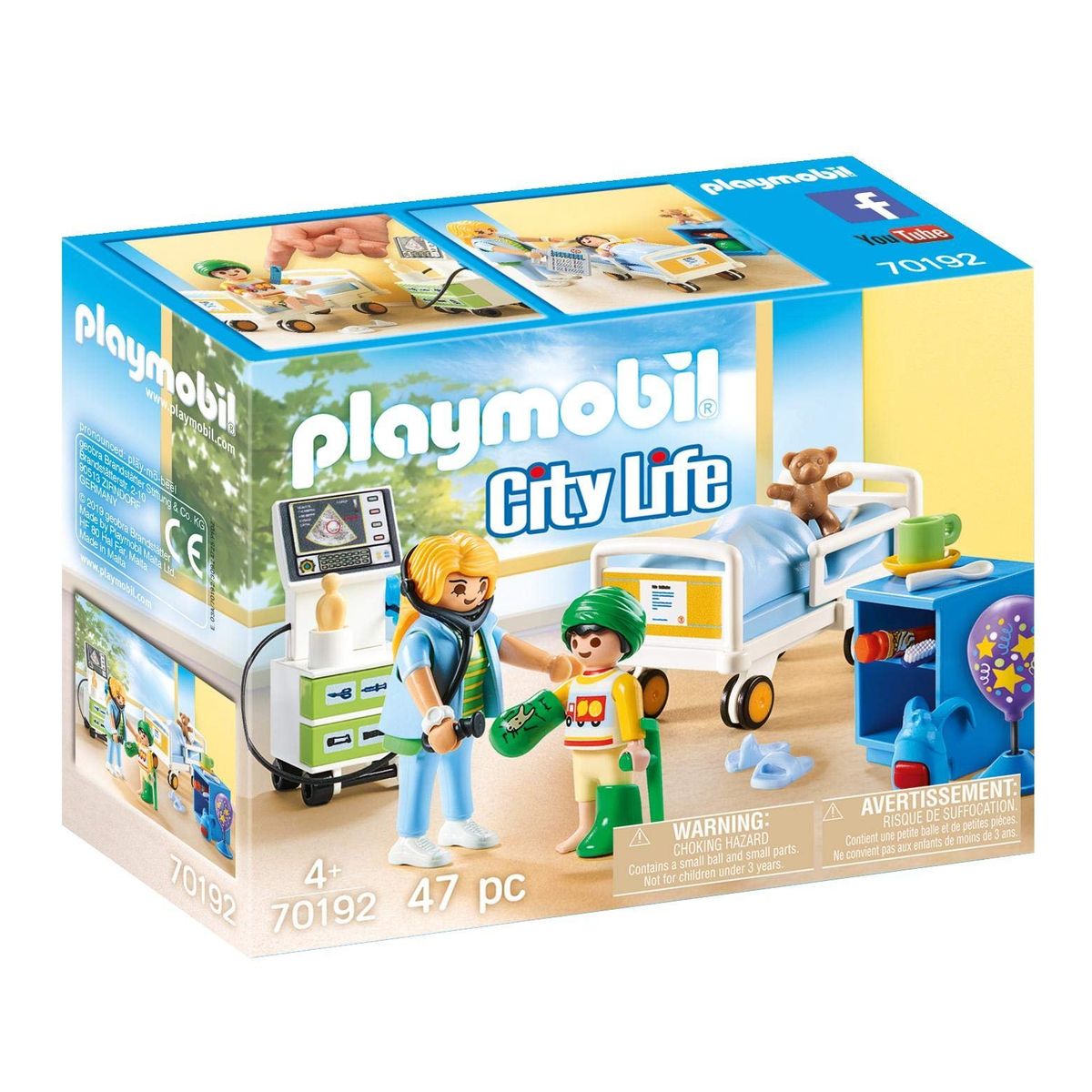 Playmobil 70192 City Life Children's Hospital Room Fiyatları ve