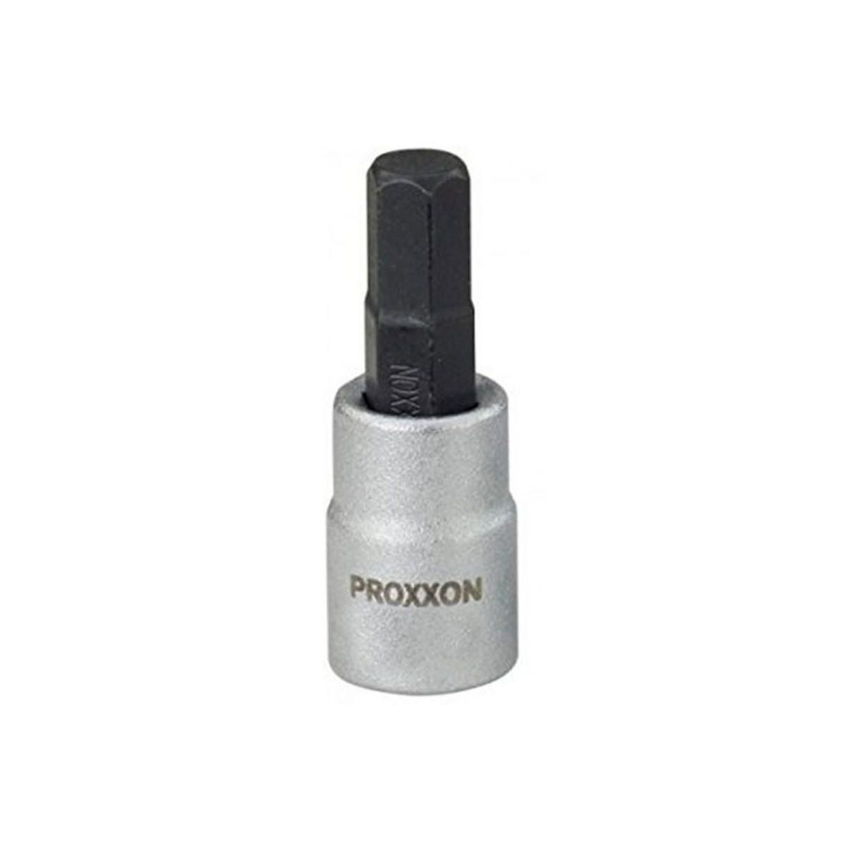 PROXXON 23579 HX7 Innensechskant Bit – 7 Mm, Antrieb 10 Mm (3/8 Zoll), Für Schraubendreher & Akkuschrauber