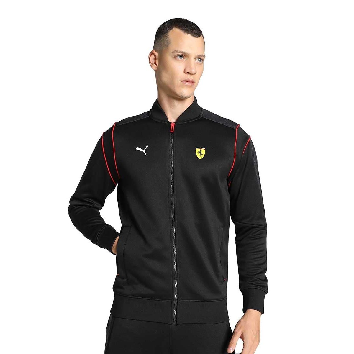 Puma ferrari jacket cheap red and black