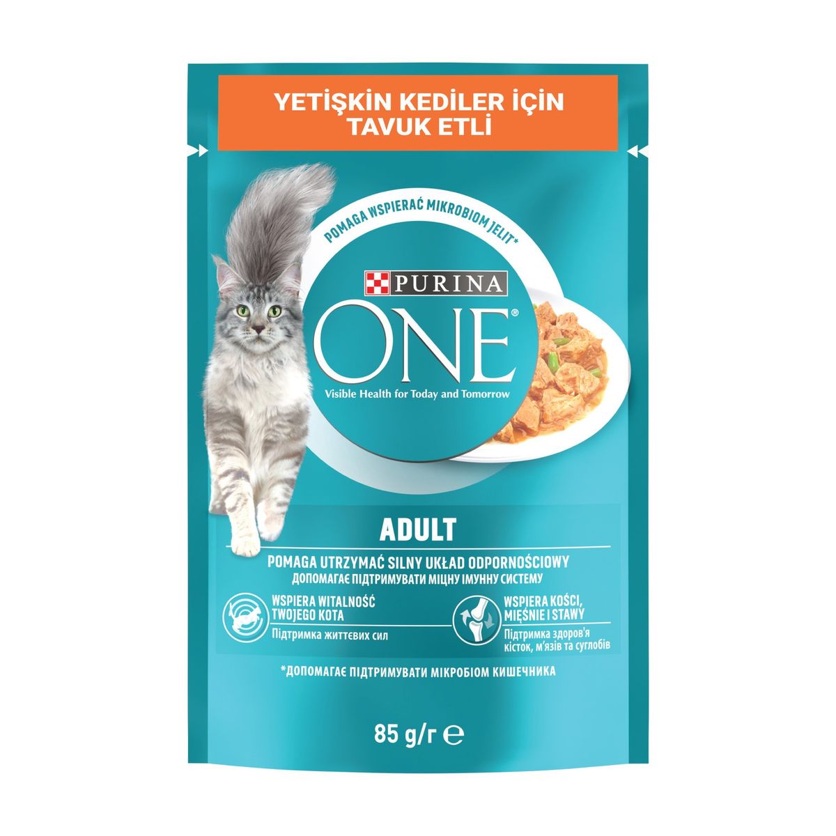 Purina ONE Adult Tavuklu mama ambalajı