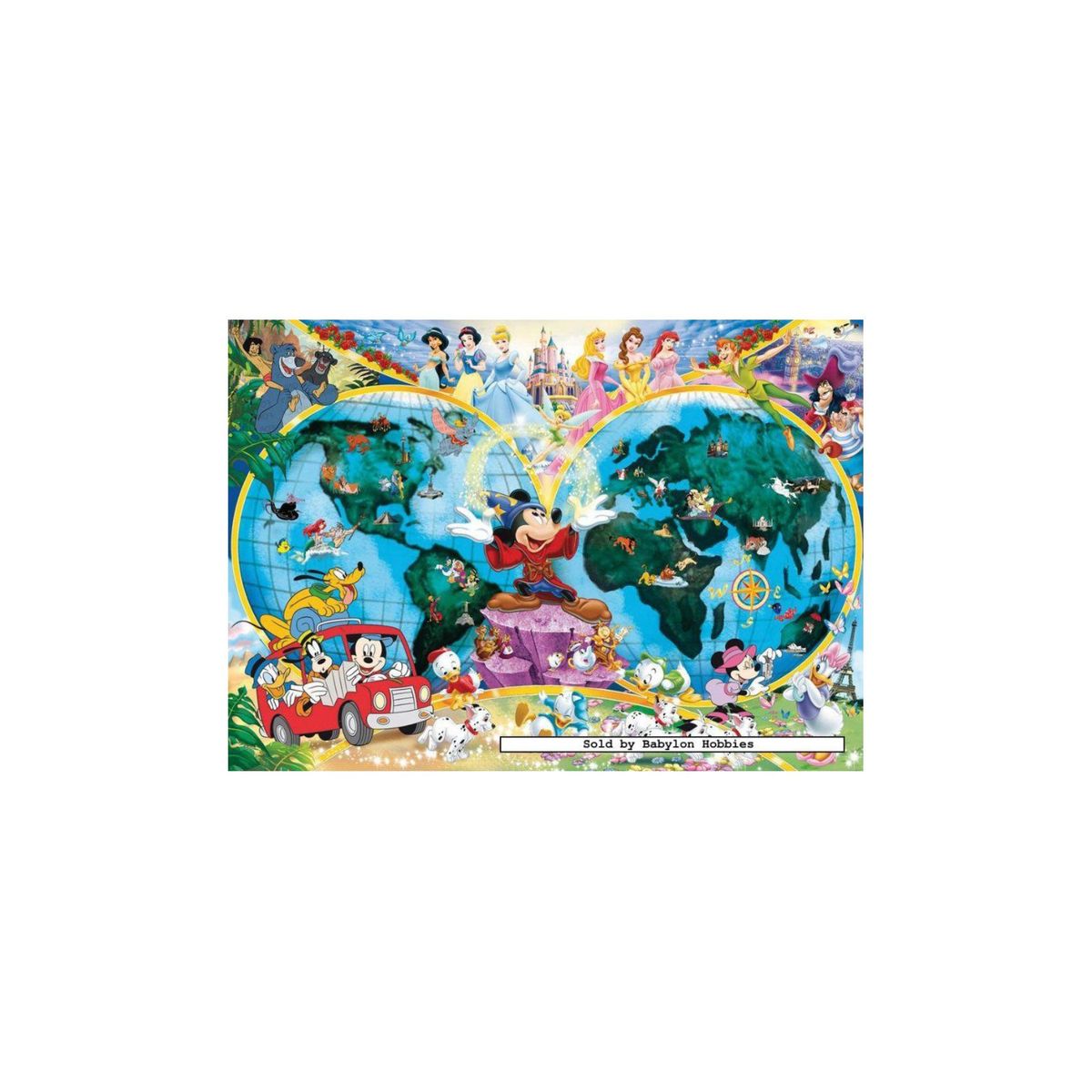 Ravensburger Disney World Map 1000 Parça Puzzle Fiyatları