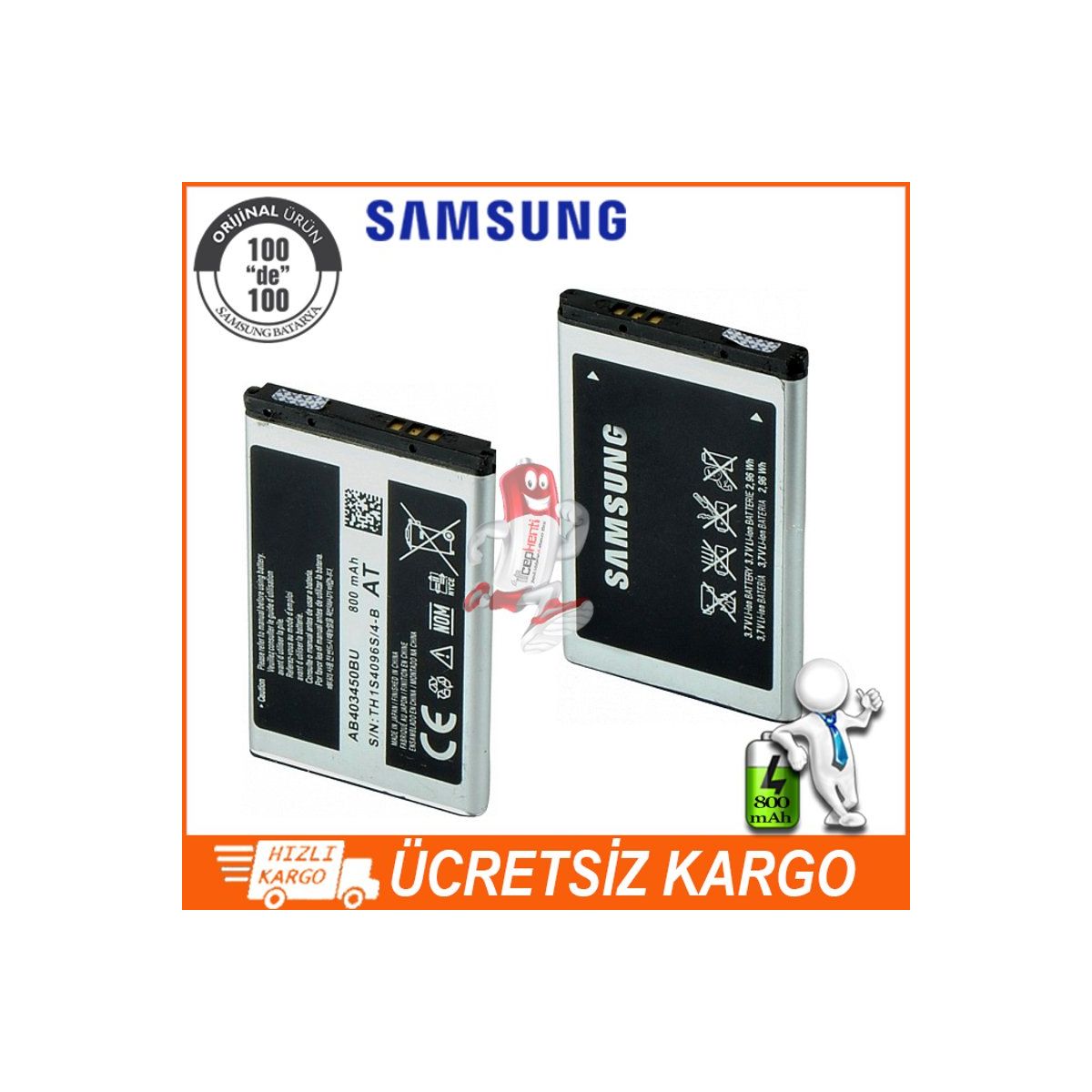 Samsung AB403450BU Batarya Fiyatları