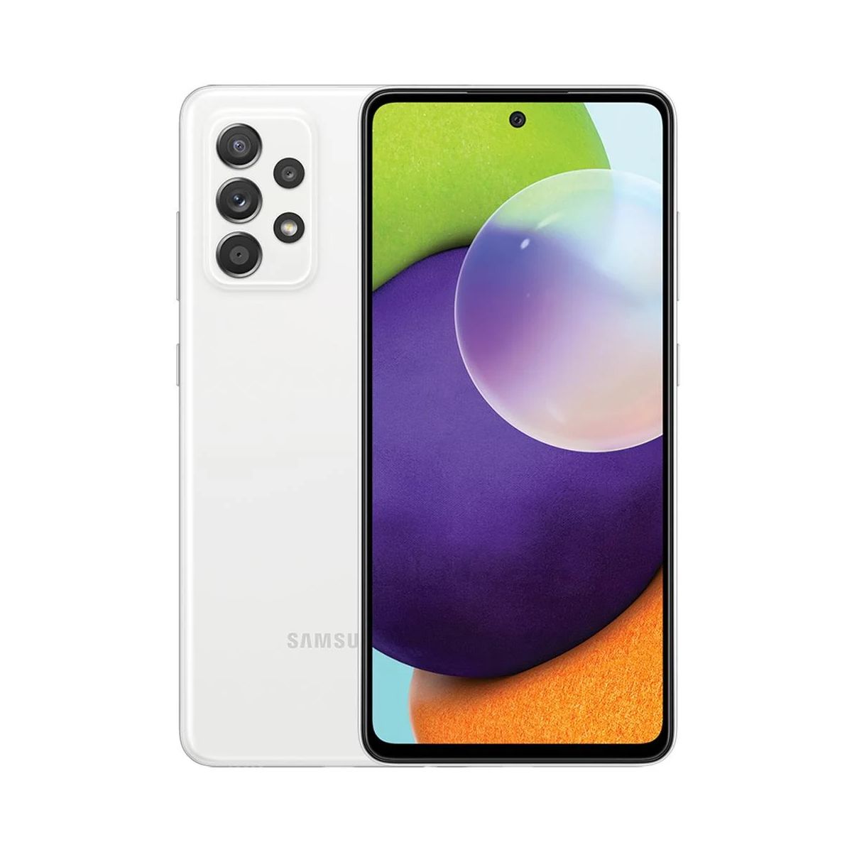 Samsung Galaxy A52 5G 128GB ホワイト Sim フリー Samsung Galaxy A52 128GB 8GB Ram 6.5 inç 64MP Akıllı Cep Telefonu