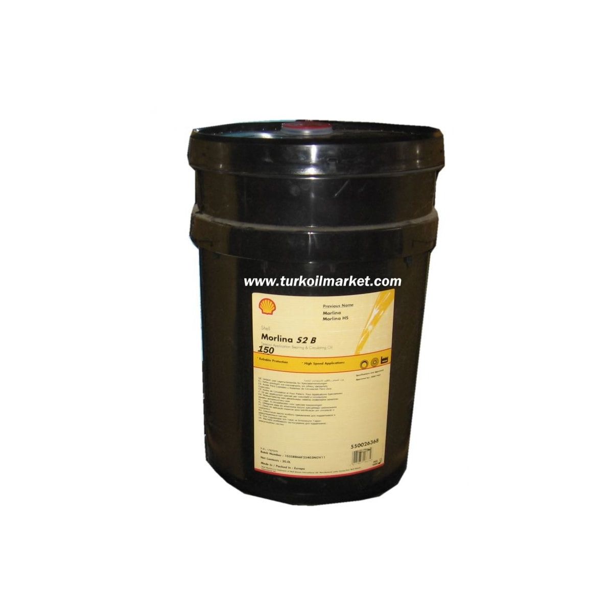 Shell Morlina S2 B 150 20 lt Sirkülasyon Yağı Fiyatları
