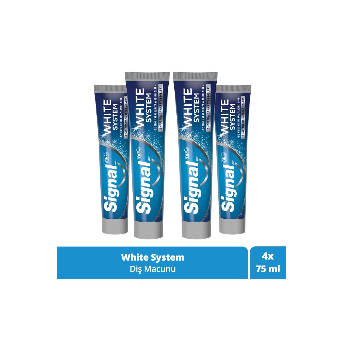 Signal White System 4x75 Ml Di Macunu Fiyatlar 