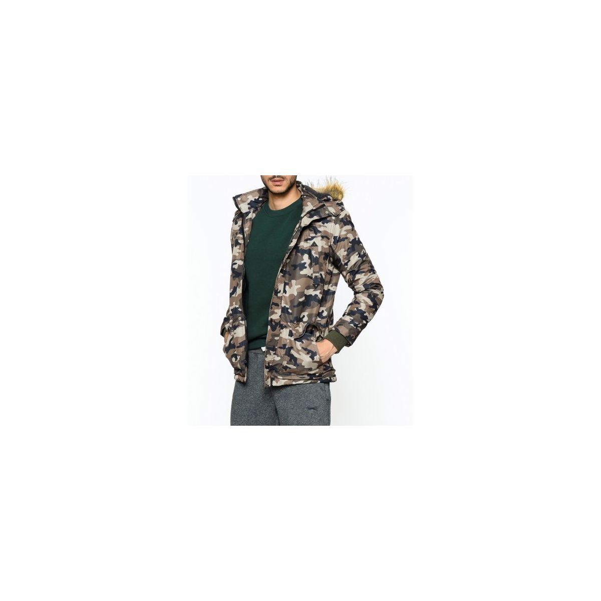 Slazenger Erkek Mont Haki Morhipo 28990088
