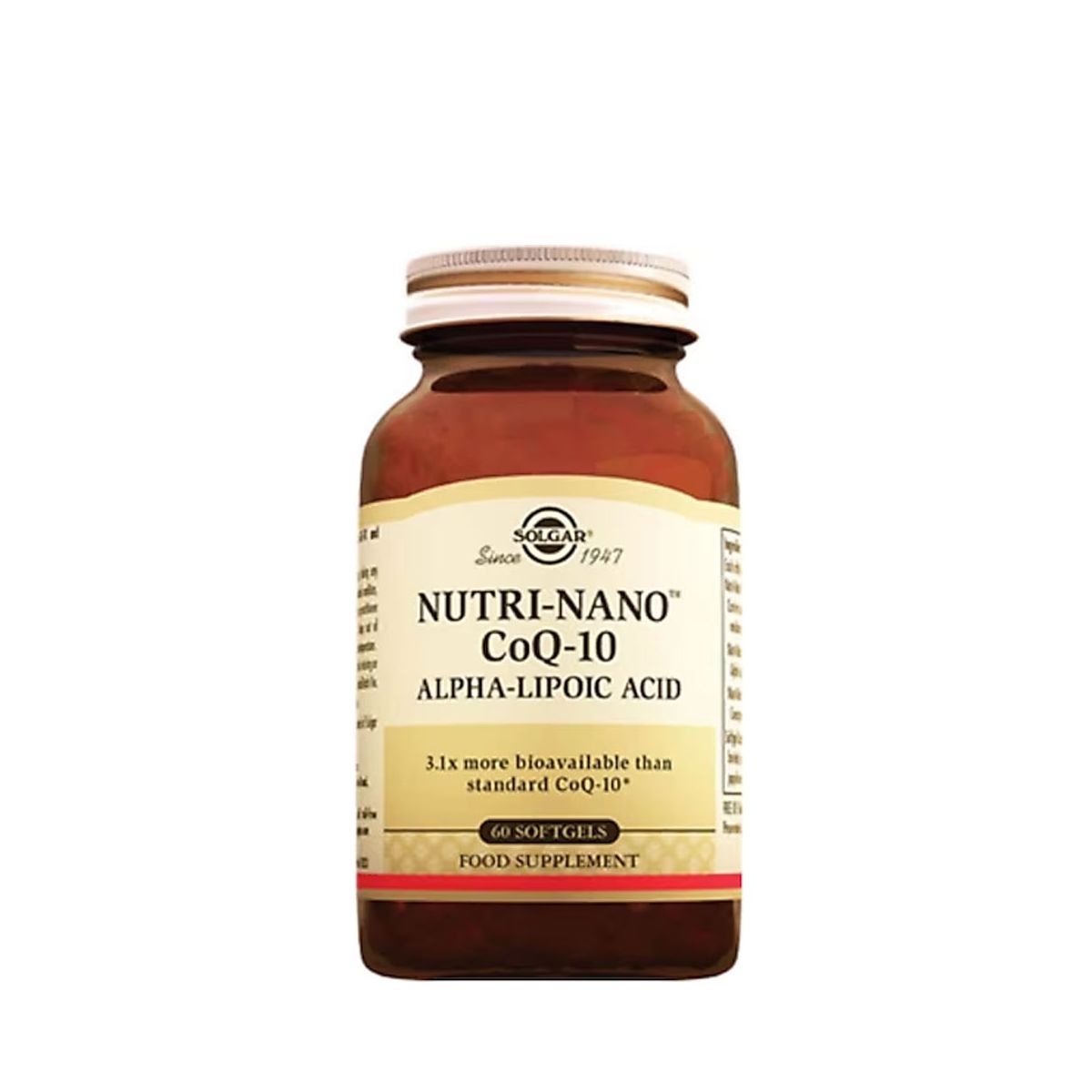 Solgar Nutri Nano Coq 10 Alpha Lipoic Acid 60 Softgel Fiyatları