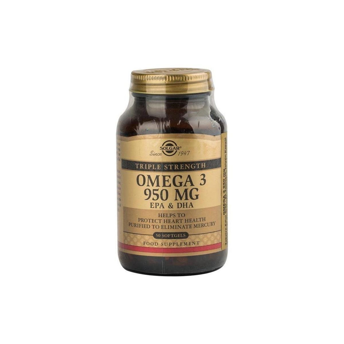 Solgar Omega 3 950 Mg 50 Softgels Takviye Edici Gıda Fiyatları