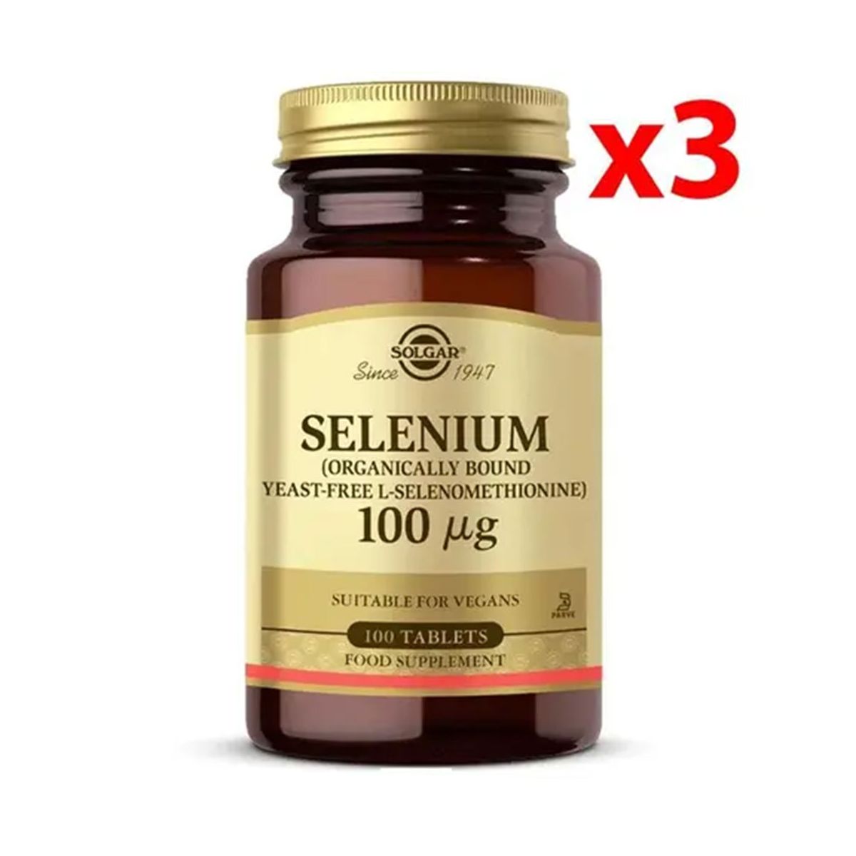 Solgar Selenium 100 mcg 3x100 Tablet Fiyatları
