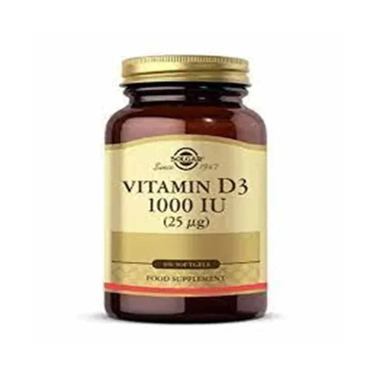 Solgar Vitamin D3 1000 IU 100 Softgel Fiyatları