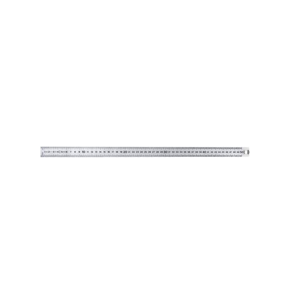 Stanley Règle Acier Inoxydable 50 Cm - Règle Métallique Semi-Rigide 1-35-556 - Précision & Durabilité Pour Travail & Bricolage
