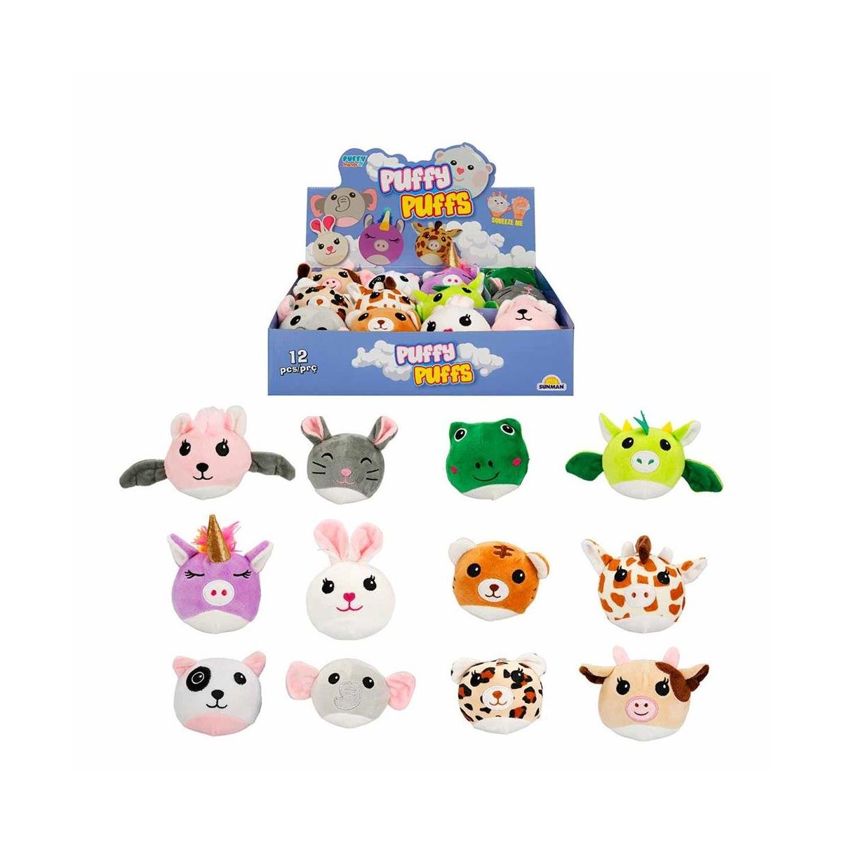 Qposket ＋ fluffy puffy ディズニー 全51体セット Sunman S00003472 Puffy Puffs Karakter Peluşlar Fiyatları ve Modelleri