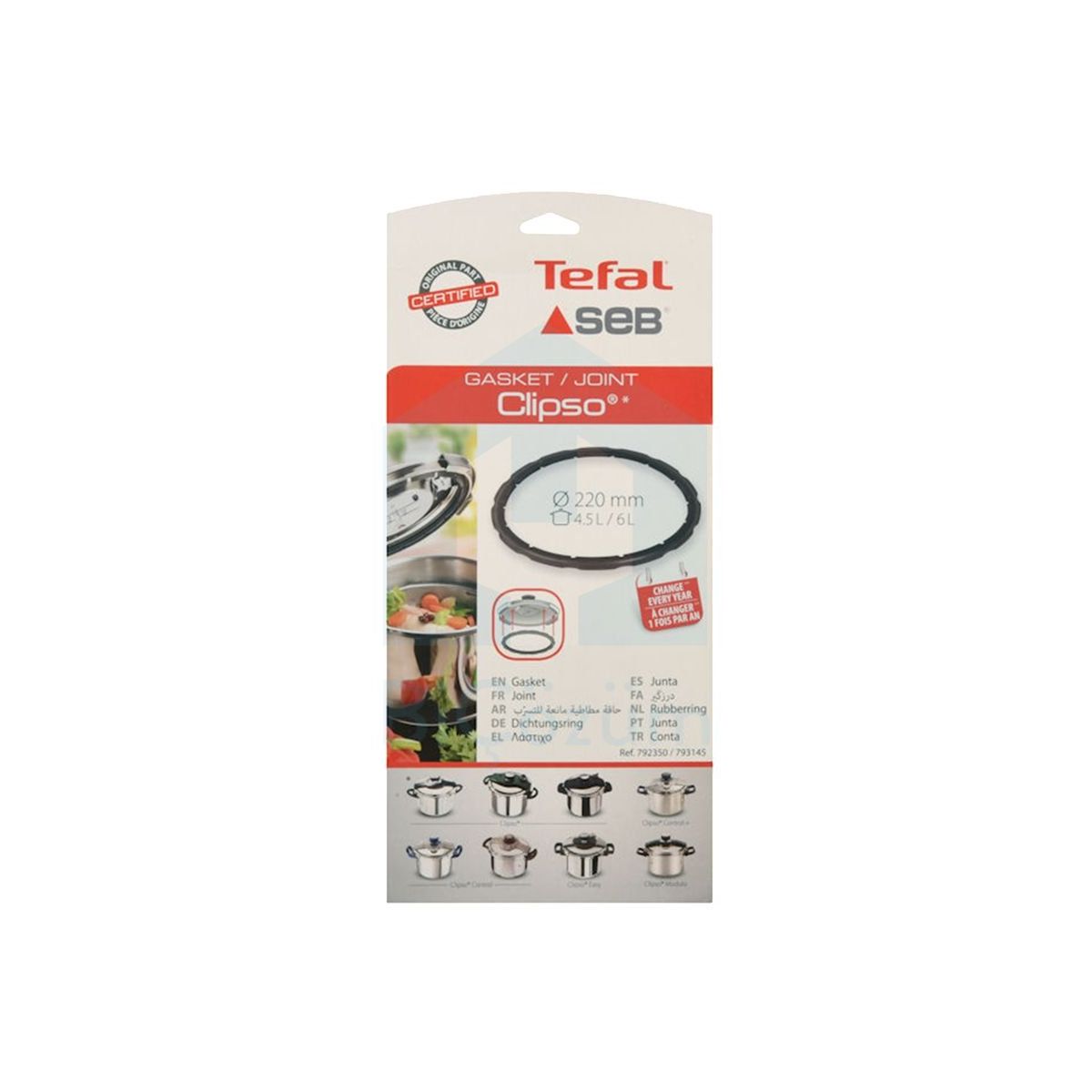 Tefal 792350/793145 Clipso Lastik 4,5 Lt Fiyatları