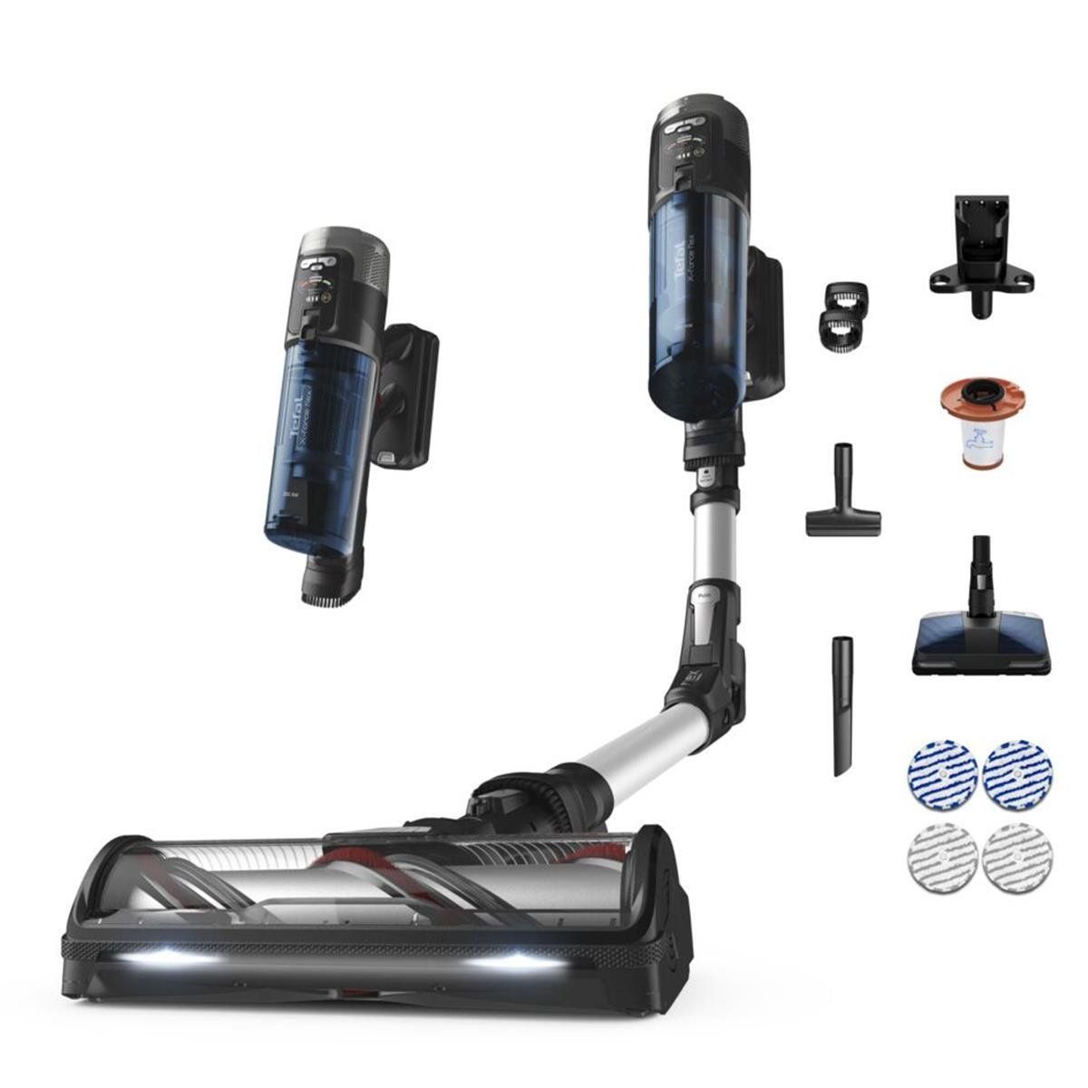 Tefal TY9AC X-Force Flex 13.60 Allergy Aqua Aerospin Şarjlı