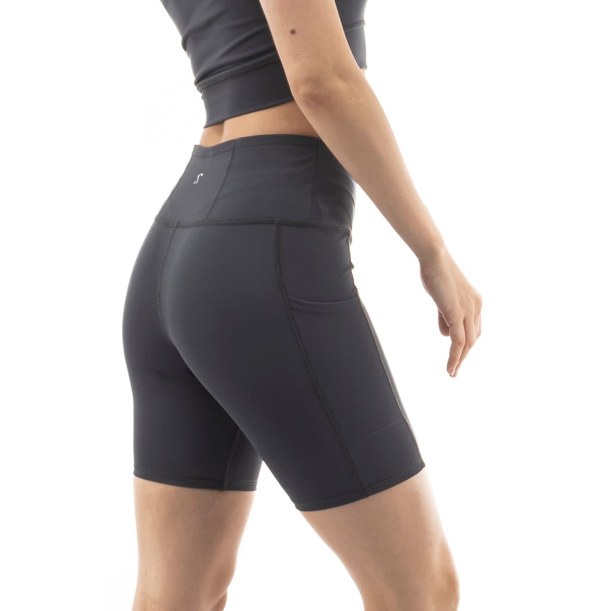 Vienfit Women's High Waist Seamless Short Sports Tights - Biker Shorts -  Energy Series Black - Trendyol