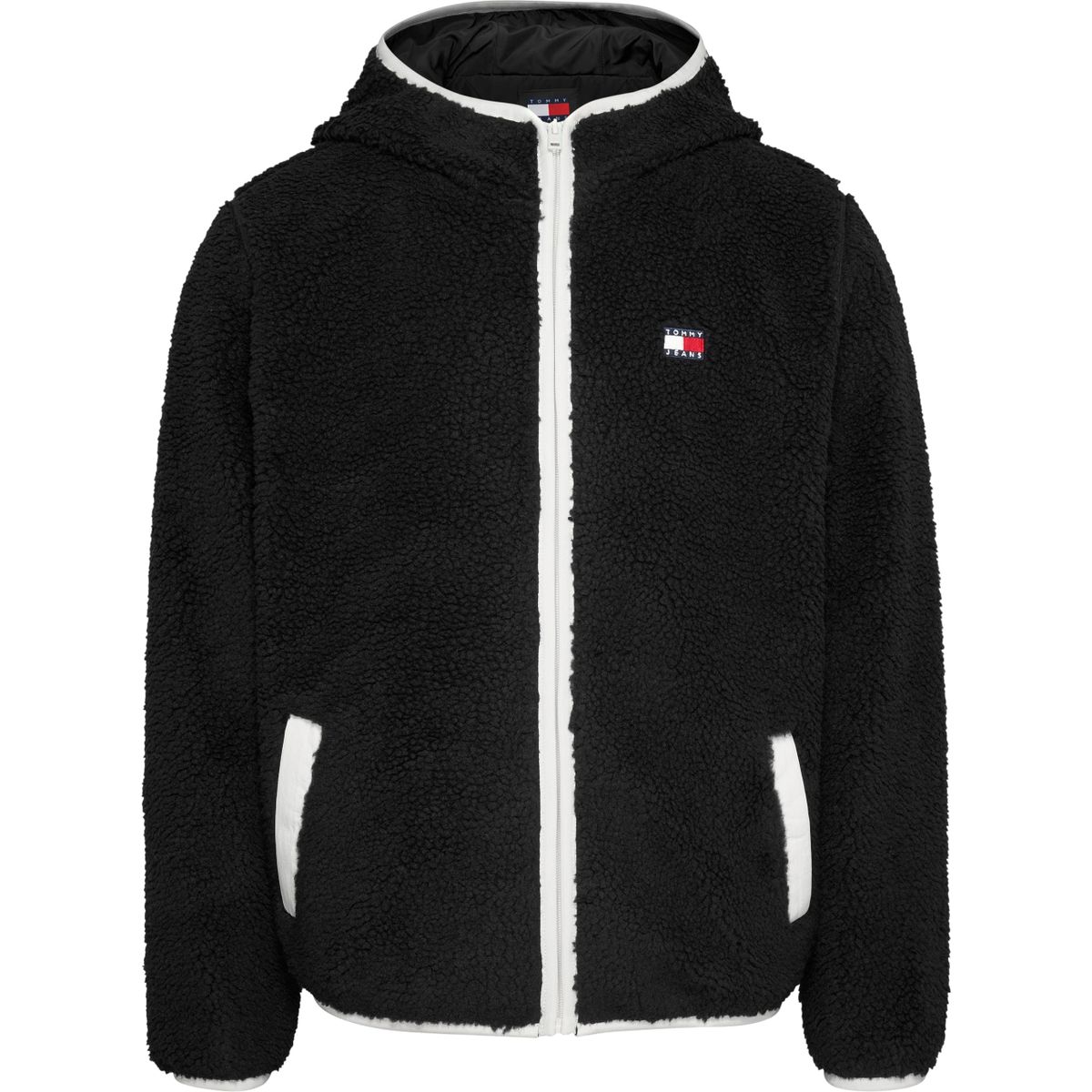 Tommy Jeans Tommy Hilfiger Half Zip Teddy Hoodie Tommy Hilfiger