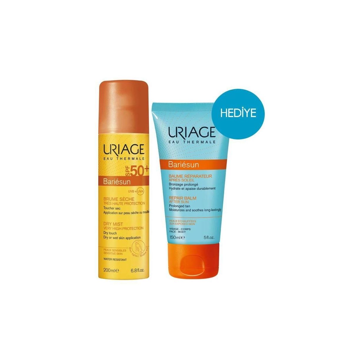 Урьяж барьесан. Uriage Eau Thermale Bariesun. Uriage after Sun. Uriage Bariesun refreshing Mist after Sun. Uriage Bariesun Spray after Sun наклейка на упаковке