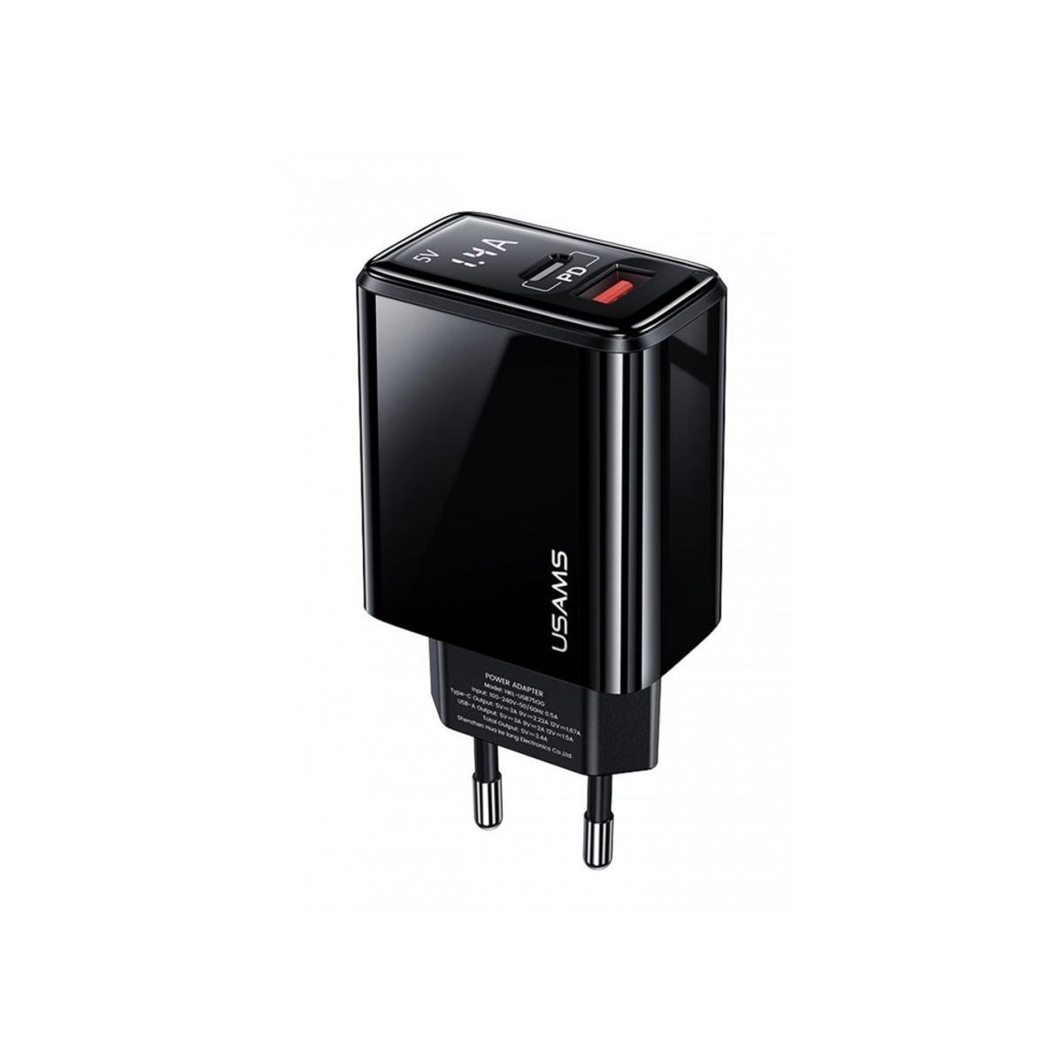 HOCO Caricabatterie di rete Tipo C QC PD 20W N40 nero
