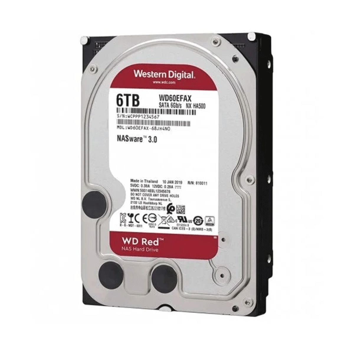 WD WD60EFAX Red NAS 6TB 3.5 inç SATA3.0 Hard Disk Fiyatları ve