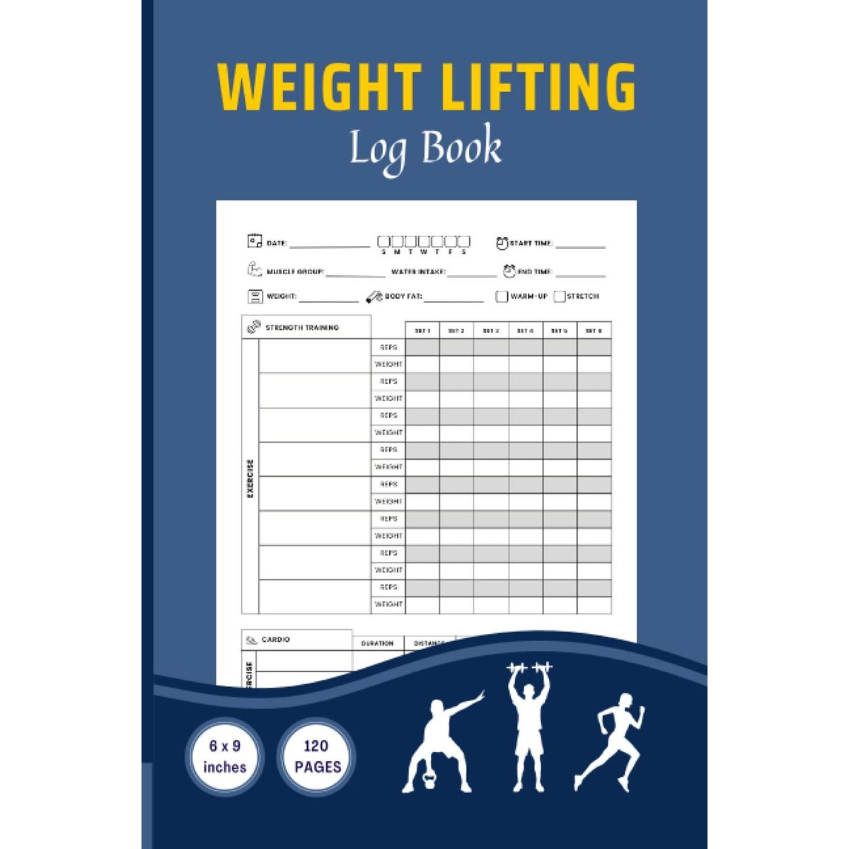 Weight Lifting Log Book: Workout Tracker for Men and Women