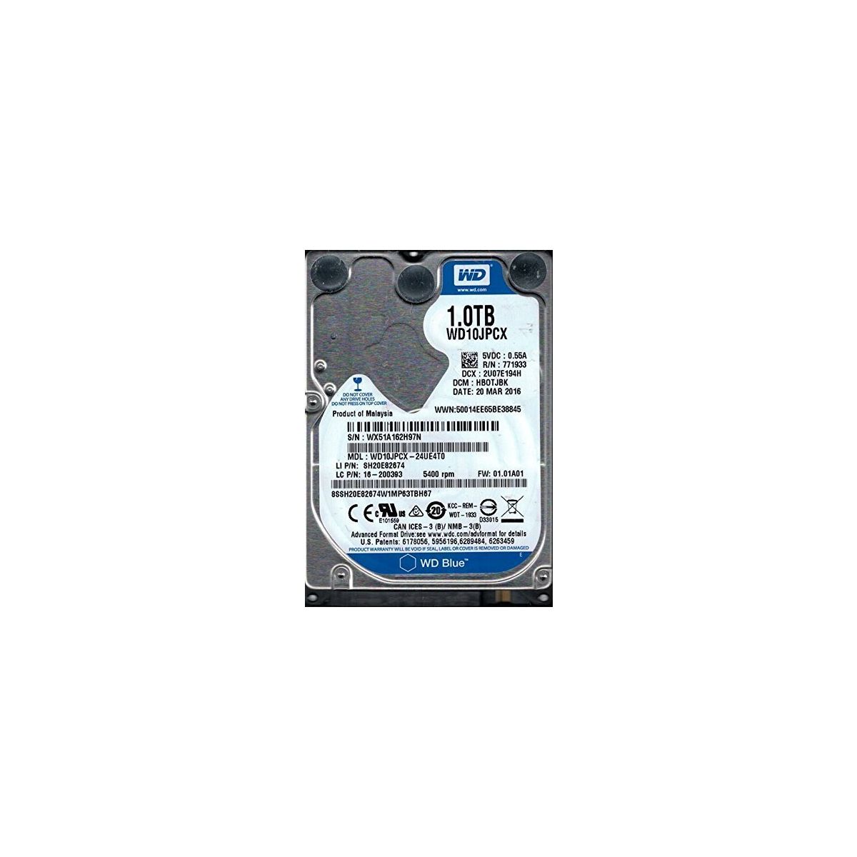 Western Digital WD10JPCX 1TB Sabit Disk Fiyatları