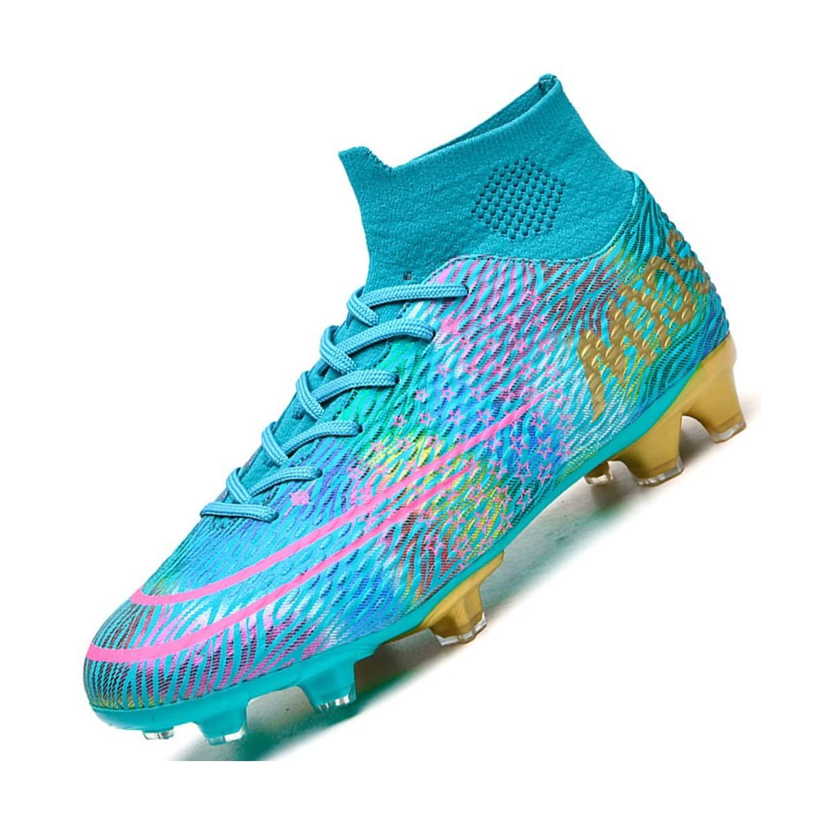Wowei Voetbalschoenen, spikes, noppen, hoog model, voor