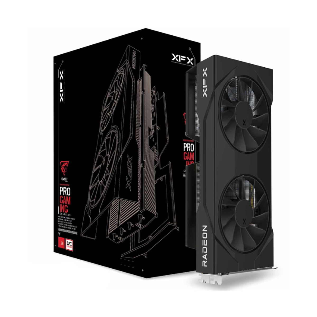 XFX Swift Radeon RX 9060 XT Dual OC RX-96TSW16BQ 16GB GDDR6 Ekran
