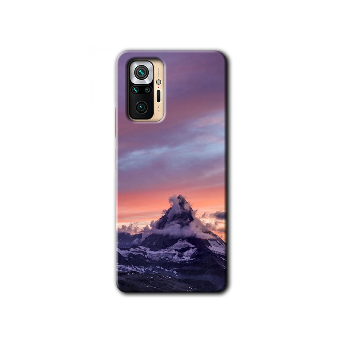 Xiaomi Redmi Note 10 Pro Zirve Baskılı Uyumlu Silikon Kılıf