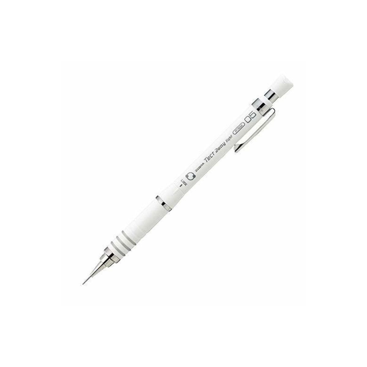 Zebra Tect 2Way RO matita meccanica 0,5 mm nero scuro zigrinato